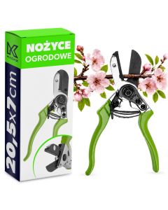 Nożyce ogrodowe Oron 20.5 x 7 cm zielone