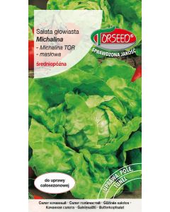 Sałata głowiasta masłowa (do uprawy w tunelach i w polu) Michalina 2g