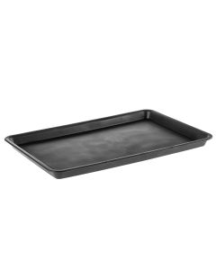 Taca plastikowa prostokątna Volpe czarna 25 x 18 cm