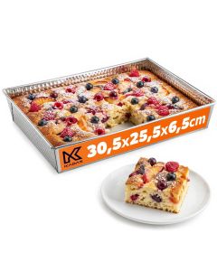 Forma do pieczenia ciast Imperia 25 x 30 cm, srebrny