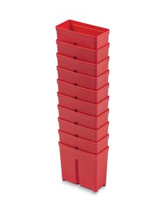 KISTENBERG Zestaw Kubeczk&oacute;w Tager Box niskie 115 - KTBM115 - czerwony