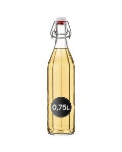 Szklana butelka z korkiem Tore 750 ml