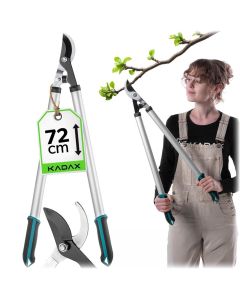 Sekator ogrodowy 72 x 31 cm, czarny