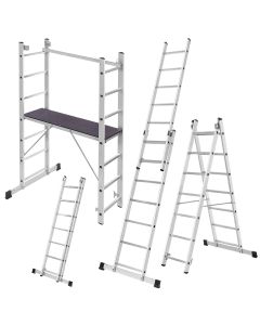 Aluminiowe rusztowanie drabinowe Vadans 320 cm