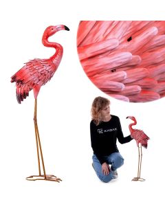 Figura ogrodowa Esson flaming stalowa 76 cm