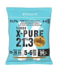 Browin Drożdże winiarskie Turbo X-Pure 21.3% 100L