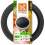 Pokrywa szklana multisize Aiola na garnek 16-20 cm z srebrno-czarnym uchwytem