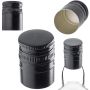 Aluminiowa zakrętka do butelek Annot fi 31.5mm długa czarna 50 szt.