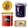 Słoiki na przetwory Avila 350ml 20szt fi 82 mm + wieczka "Miód"