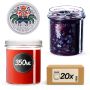Słoiki na przetwory Avila 350ml fi 82 mm 20szt + wieczko Kogut