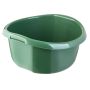 Miednica plastikowa z uchwytami 30L, zielona