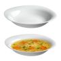 Talerz głęboki 23 cm biały, 1 szt.