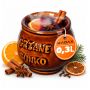 Kubek kamionkowy Olympia 0.3L z napisem "Grzane Winko"