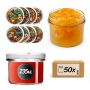 Słoiki na przetwory Tartu 235ml fi 82 mm 50szt + wieczko Warzywny mix