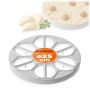 Pierożnica na pierogi Paestum 25 cm biała