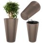 Doniczka Linea Slim 30 cm, kakao, 1 szt.
