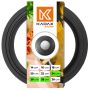 Pokrywa szklana multisize Aiola na garnek 24-28 cm z czarno-srebrnym uchwytem