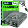 Plandeka okryciowa ogrodowa Korso 5x6m, zielona