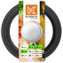 Pokrywa szklana multisize Aiola na garnek 16-20 cm z srebrnym uchwytem