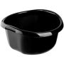 Miednica plastikowa z uchwytami 30L, czarna