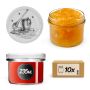 Słoiki na przetwory Tartu 235ml fi 82 mm 10szt + wieczko Pszczoła