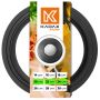 Pokrywa szklana multisize Aiola na garnek 20-24 cm z czarno-srebrnym uchwytem