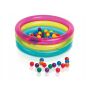 Kojec dmuchany z piłkami 86 x 25 cm Intex 48674