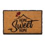 Wycieraczka pod drzwi „Home Sweet Home" 55 x 33 cm, brązowa