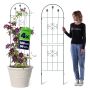 Podpora ogrodowa Unverre 180 x 50 cm ornament 4 szt.