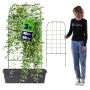Podpora ogrodowa drabinkowa Millac 40 x 95 cm zielona 3 szt.