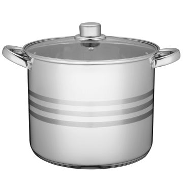 Garnek stalowy Sveg z pokrywką 21L