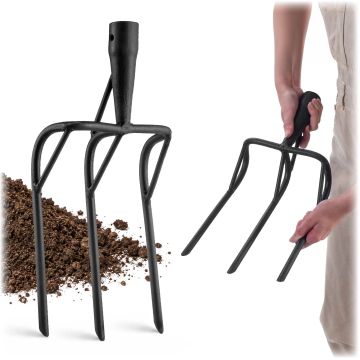 Widły do spulchniania gleby Loupit 26cm bez trzonka