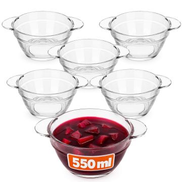 Bulionówka Viaso 550 ml gładka 6 szt.