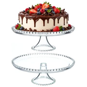 Patera na ciasto tort Assa z kuleczkami dekoracyjna 32cm