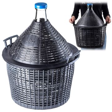 Balon Gąsior do wina Alatri z wąskim otworem 20L