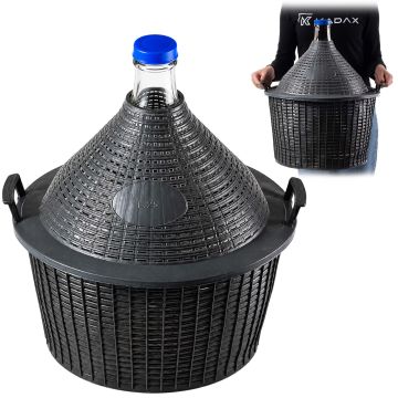 Balon Gąsior do wina Alatri z wąskim otworem 25L
