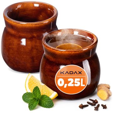 Kubek kamionkowy Olympia 0.25L, 2 szt.