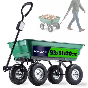 Wózek ogrodowy transportowy 3w1 300 kg