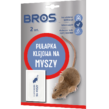 Bros Pułapka klejowa na myszy 2 szt.