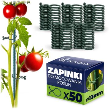 Zapinki do mocowania roślin Trezze 50szt. 13mm