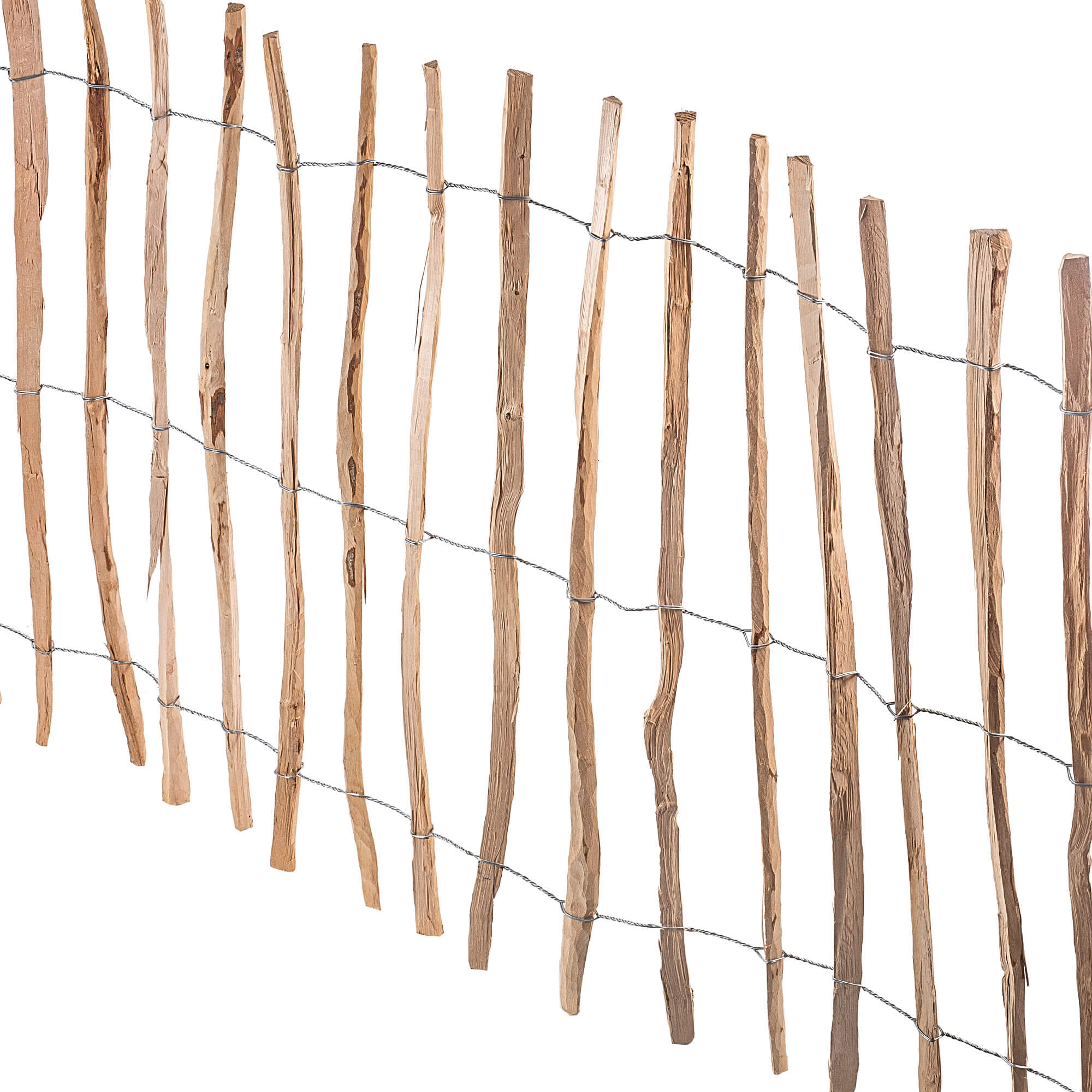 Płot ogrodowy leszczynowy Karo 500 x 120 cm (7-9 cm)