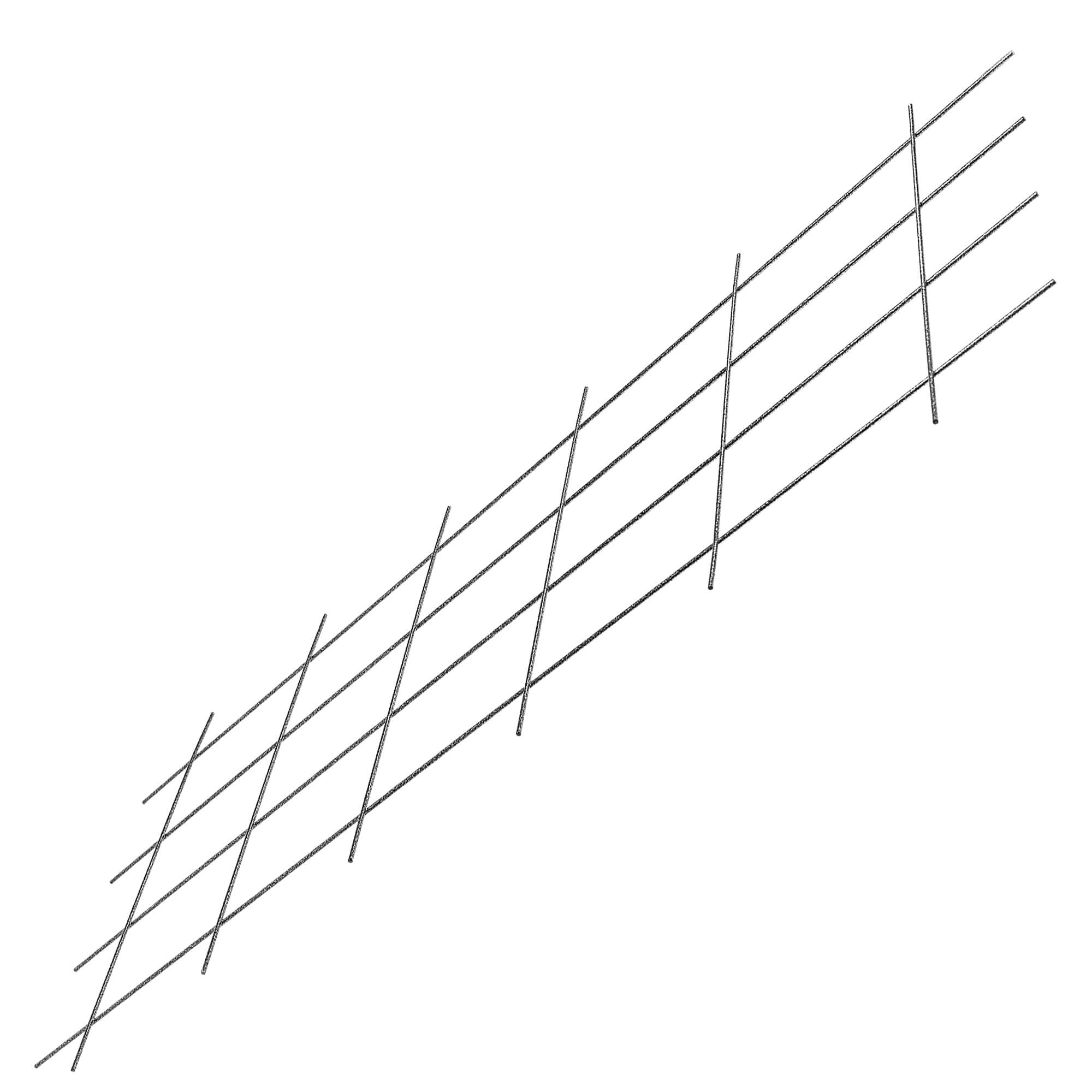 Drabinka ogrodowa Russi na kwiaty 150 cm, czarny