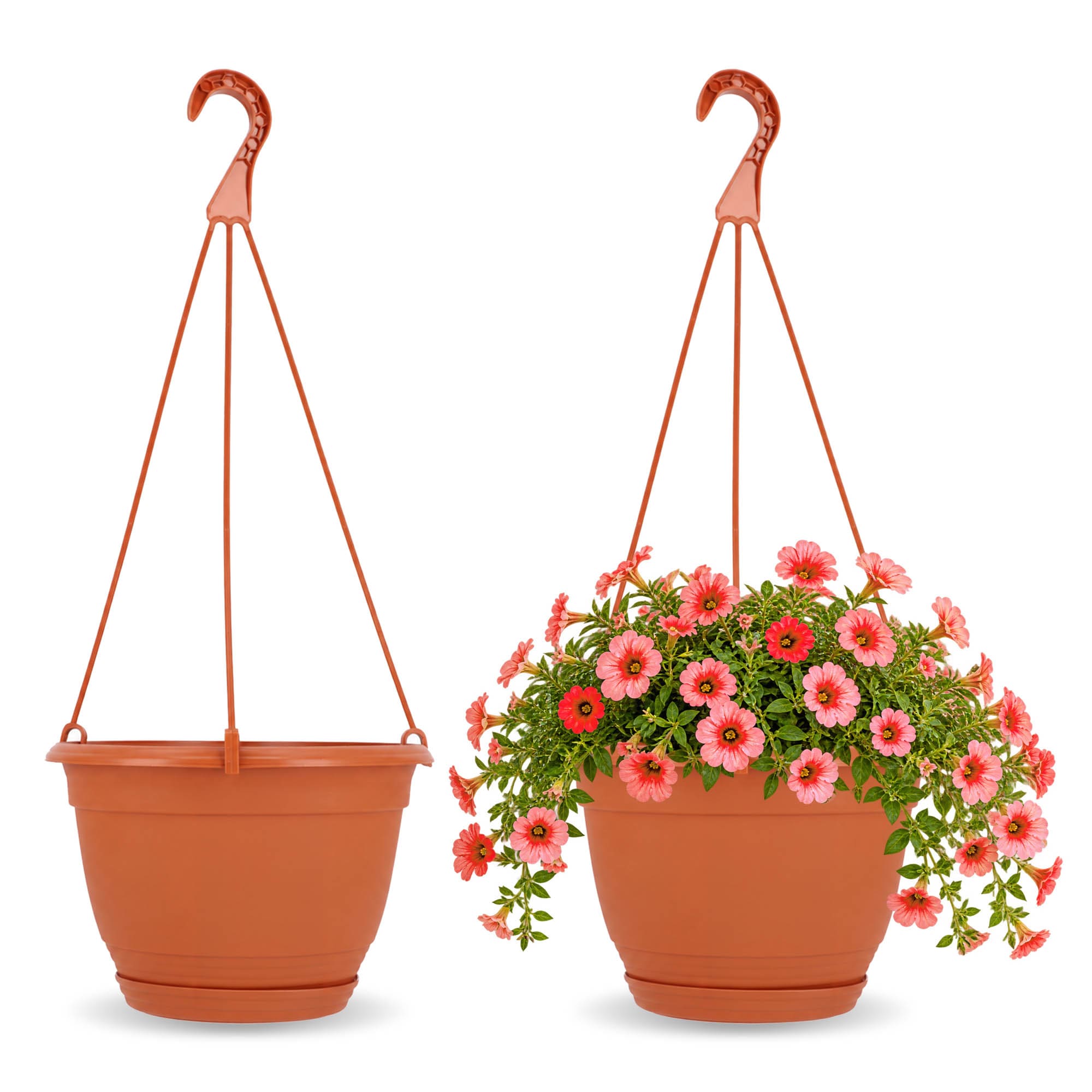 Doniczka wisząca Bilia 25 cm, terrakota