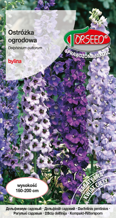 Ostróżka trwała - Delphinium cultorum mieszanka 0,5g