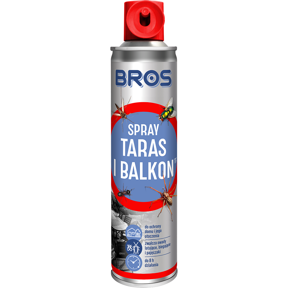 Bros Spray owadobójczy na taras i balkon 350ml