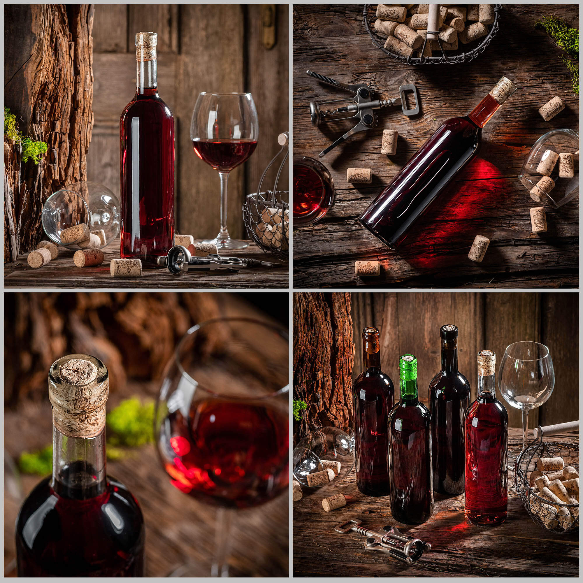 Butelka na wino Biagio 750ml biała bez korka 10 szt.