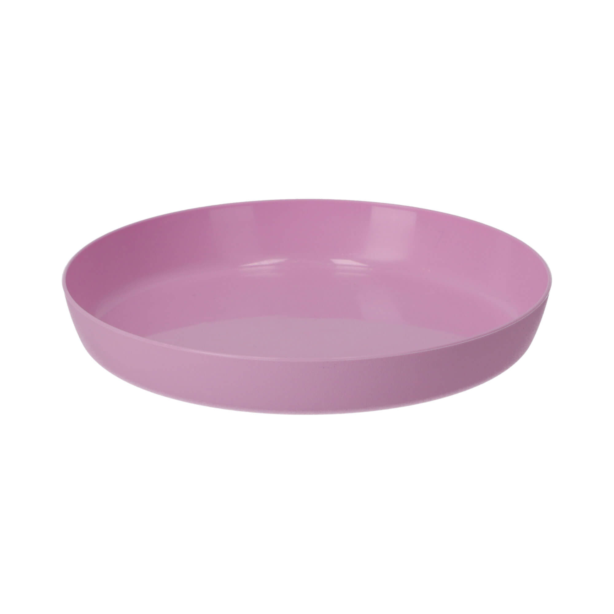 Doniczka Agen z podstawką 30 cm, matowa różowa