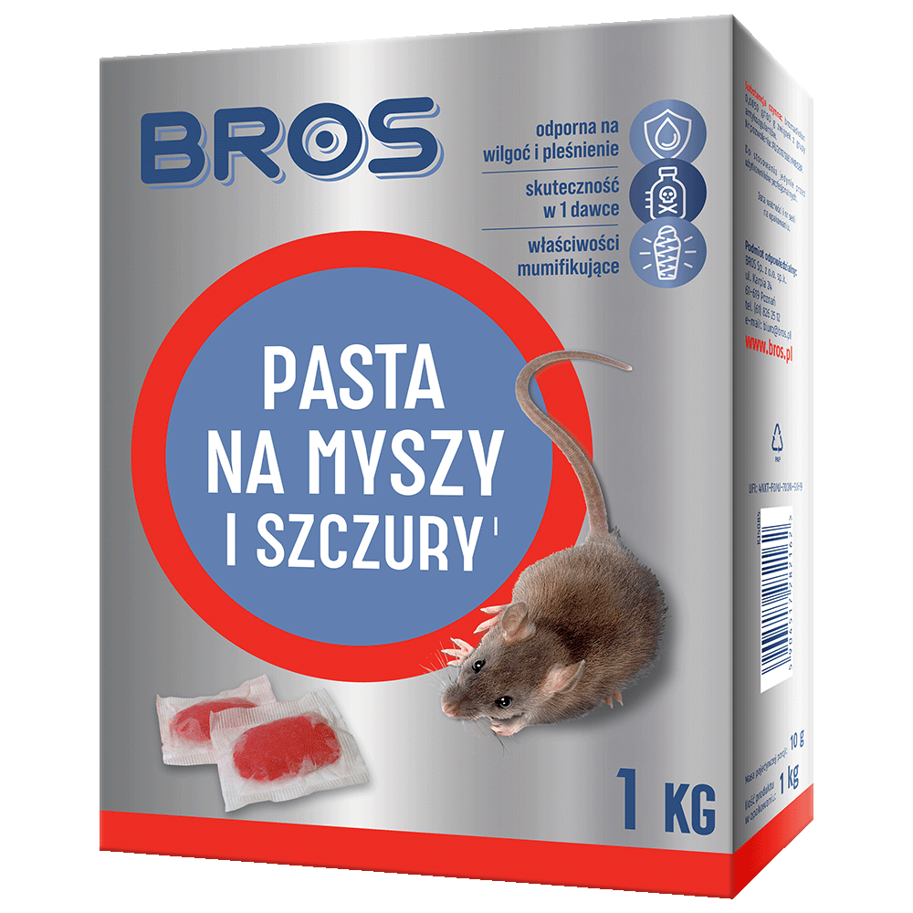 Bros Pasta na myszy i szczury 1 kg