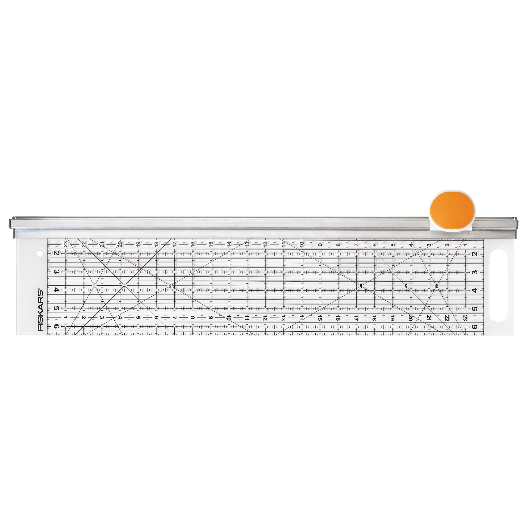 Fiskars 1014651 Gilotyna z obrotowym ostrzem i linijką 6''x24''
