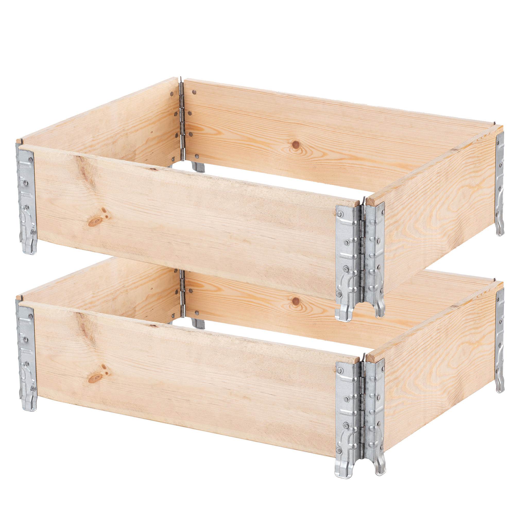 Obrzeże ogrodowe nadstawka paletowa Banari 2 szt. 60x80x20cm
